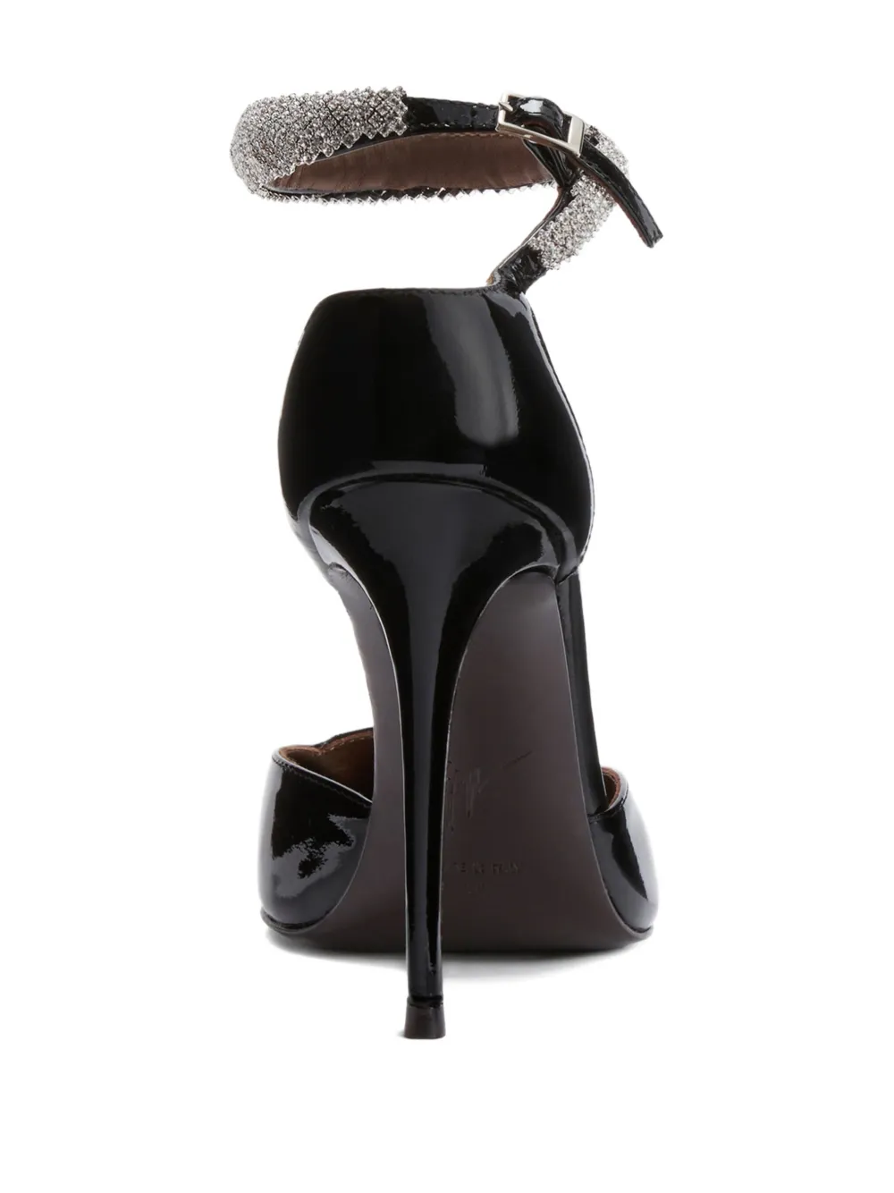 Giuseppe Zanotti 105mm Elenie Crystal-embellishment Pumps In Black