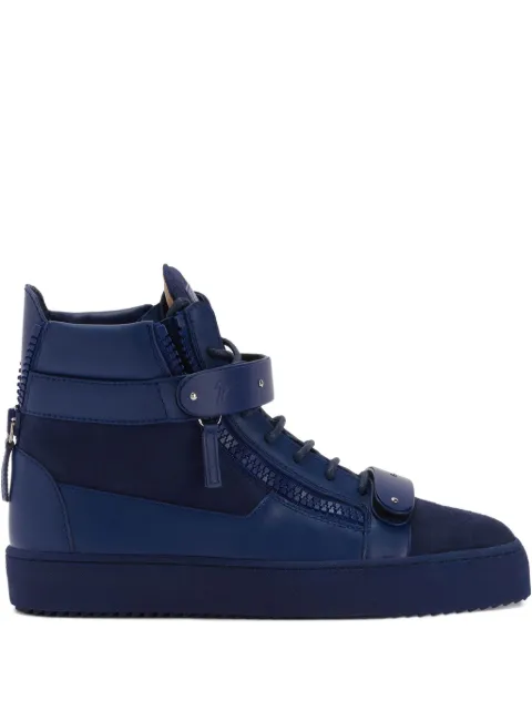 Giuseppe Zanotti zapatillas altas COBY MATT con cordones