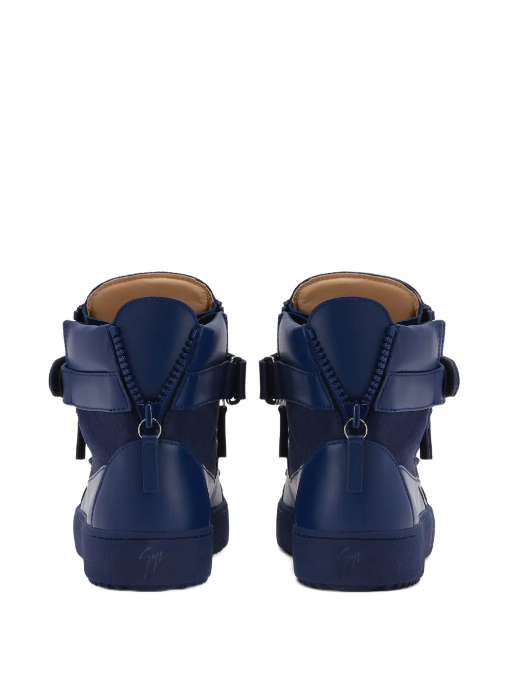 Giuseppe Zanotti COBY MATT high-top sneakers Blauw