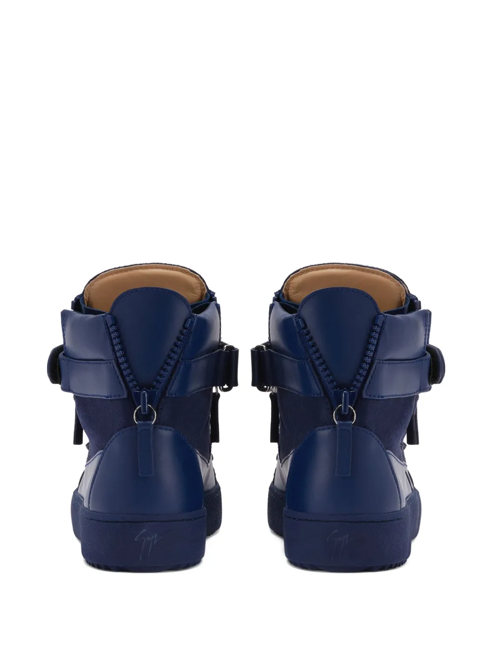 Giuseppe Zanotti COBY MATT high-top sneakers Blauw