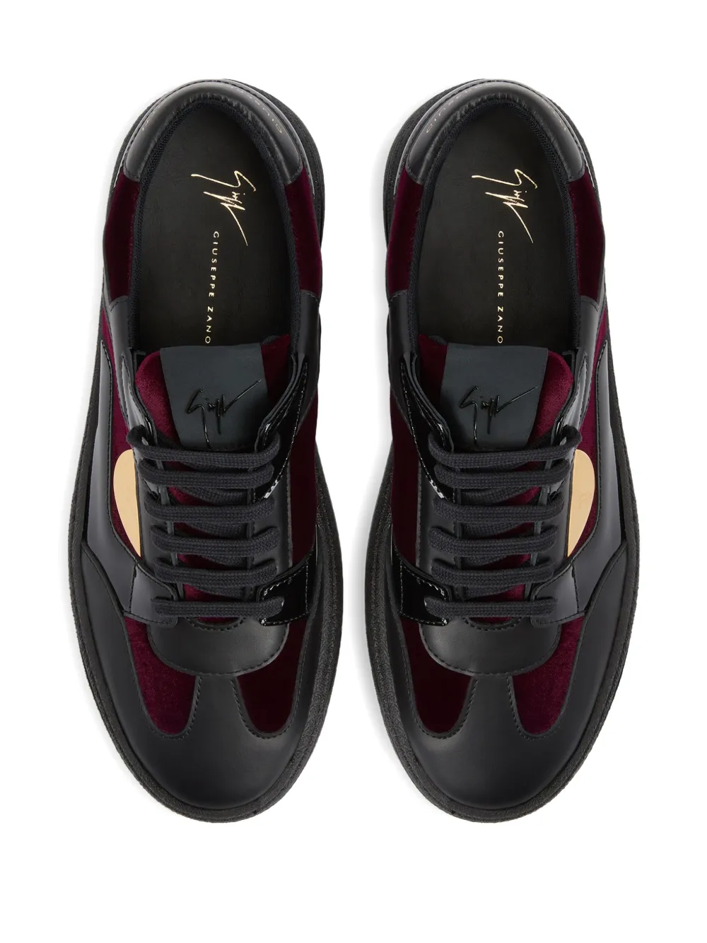 Giuseppe Zanotti GZ94 METAL sneakers met kenmerkend detail Zwart