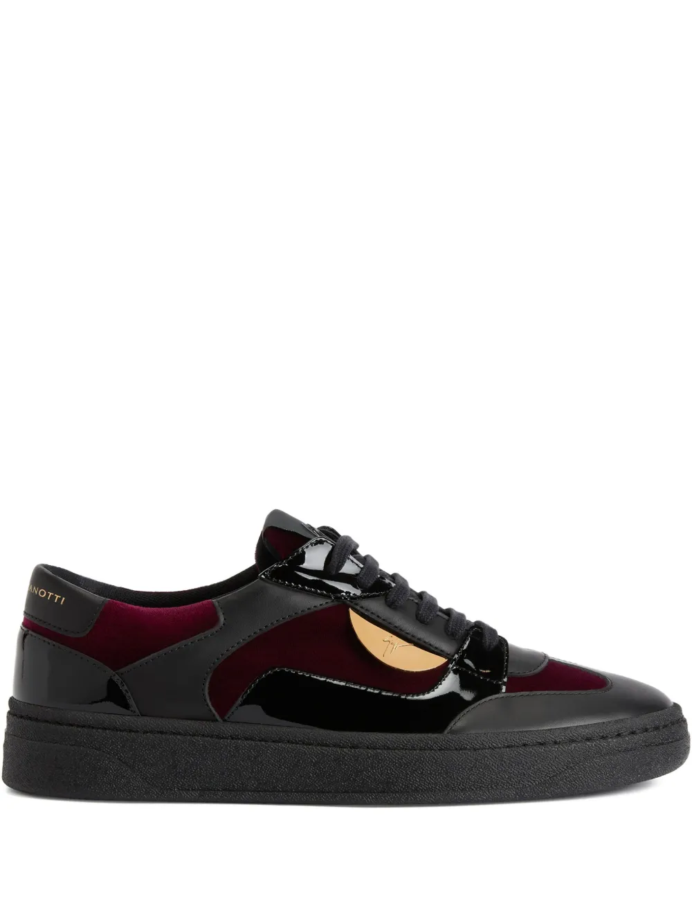 Giuseppe Zanotti GZ94 METAL sneakers met kenmerkend detail Zwart