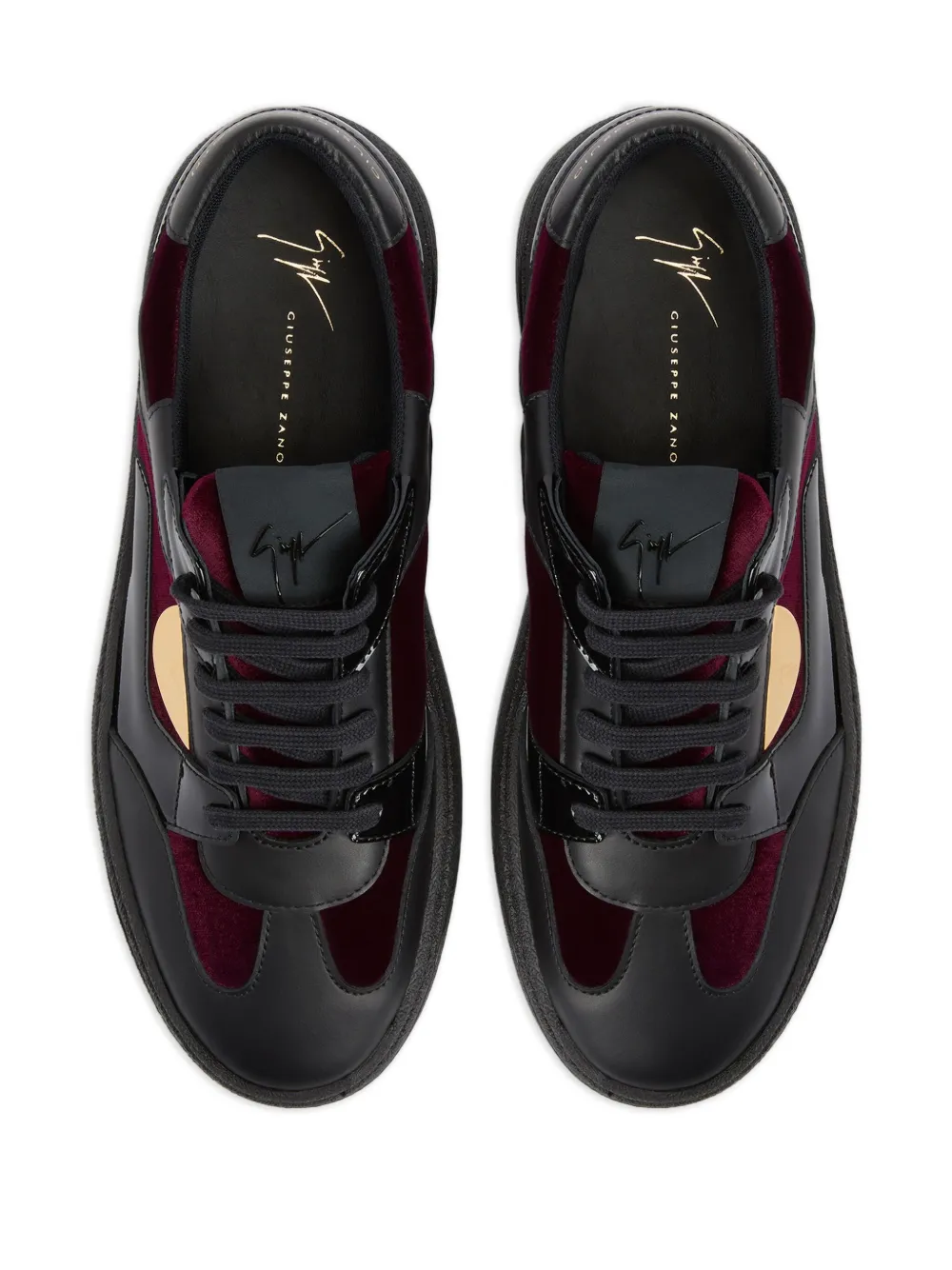 Giuseppe Zanotti GZ94 METAL sneakers met kenmerkend detail Zwart