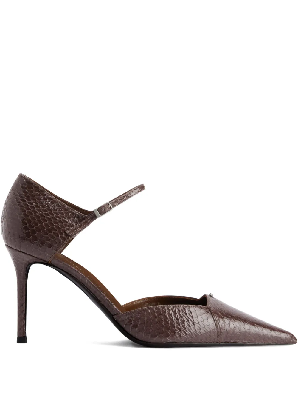 Giuseppe Zanotti 85 mm Raquel D'Orsay pumps Bruin