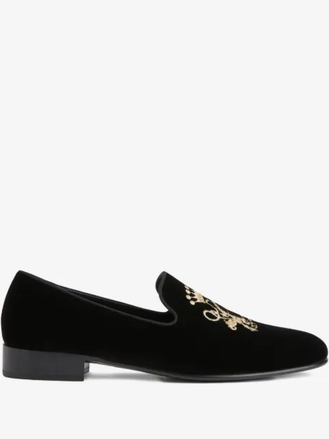 Giuseppe Zanotti Terence embroidered loafers