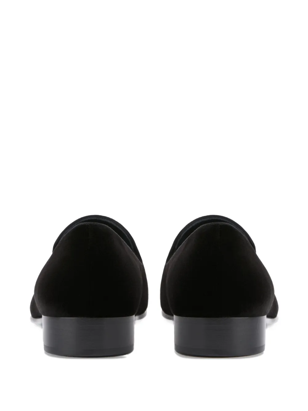 Giuseppe Zanotti Terence loafers met borduurwerk Zwart