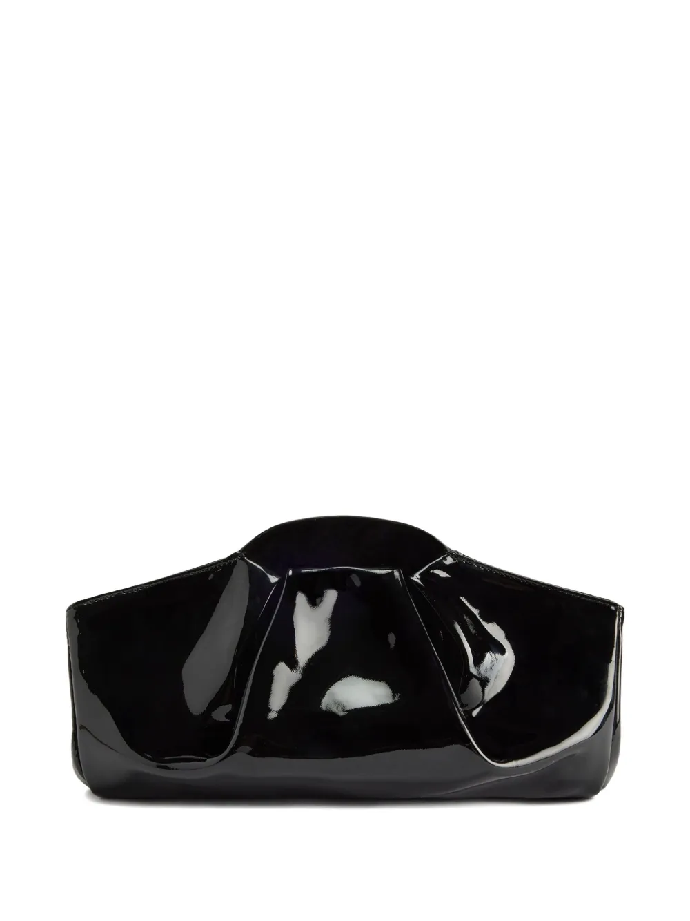 Giuseppe Zanotti Gz Dumpling Goatskin Clutch Bag In Brown
