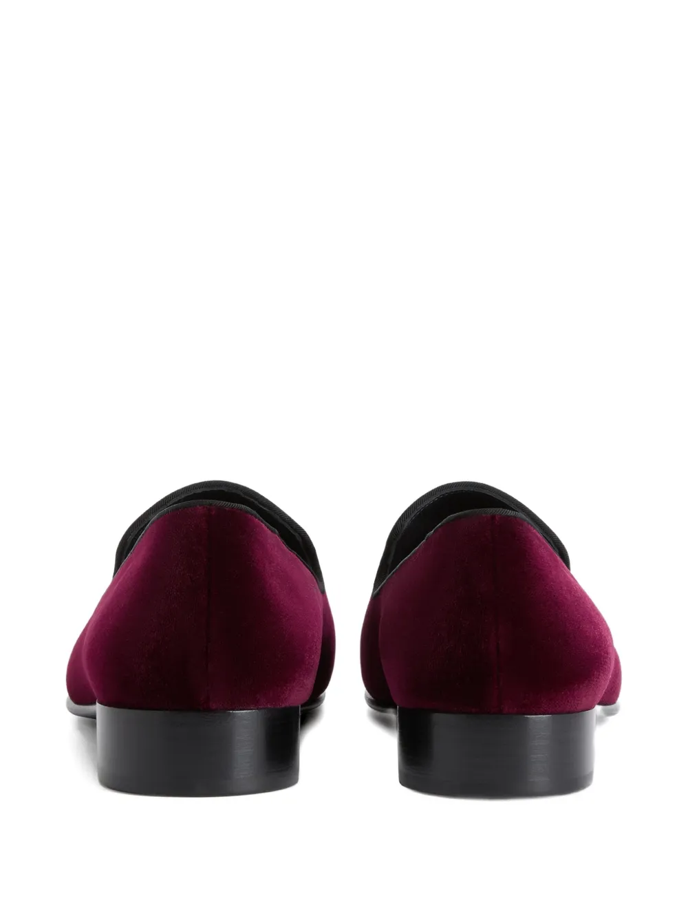 Giuseppe Zanotti TERENCE loafers met geborduurd detail Rood