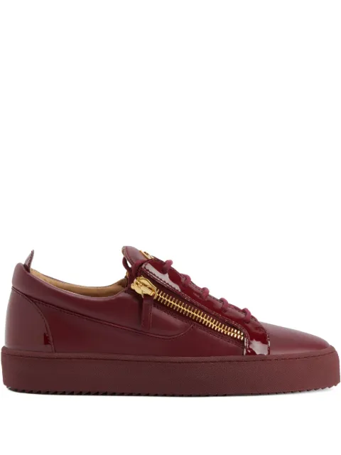 Giuseppe Zanotti FRANKIE glossy-leather sneakers