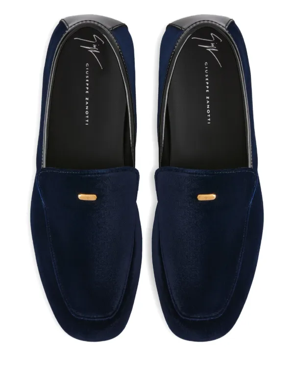 Giuseppe Zanotti GZ DRIVER ローファー | ブルー | FARFETCH JP