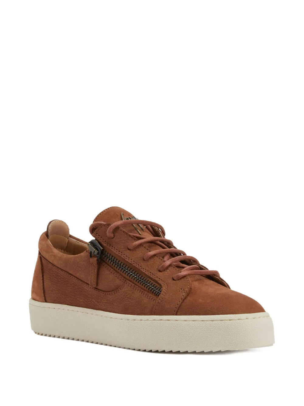 Giuseppe Zanotti baskets Frankie en cuir à détail signature | Baskets basses | Image 2