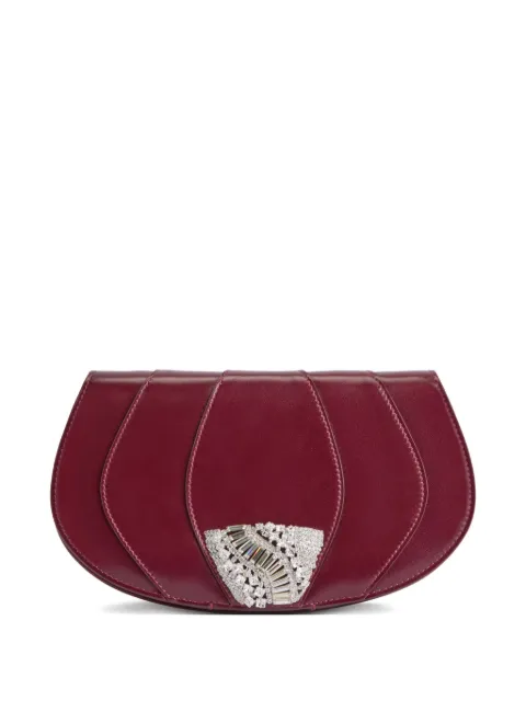 Giuseppe Zanotti Orbits leather clutch bag