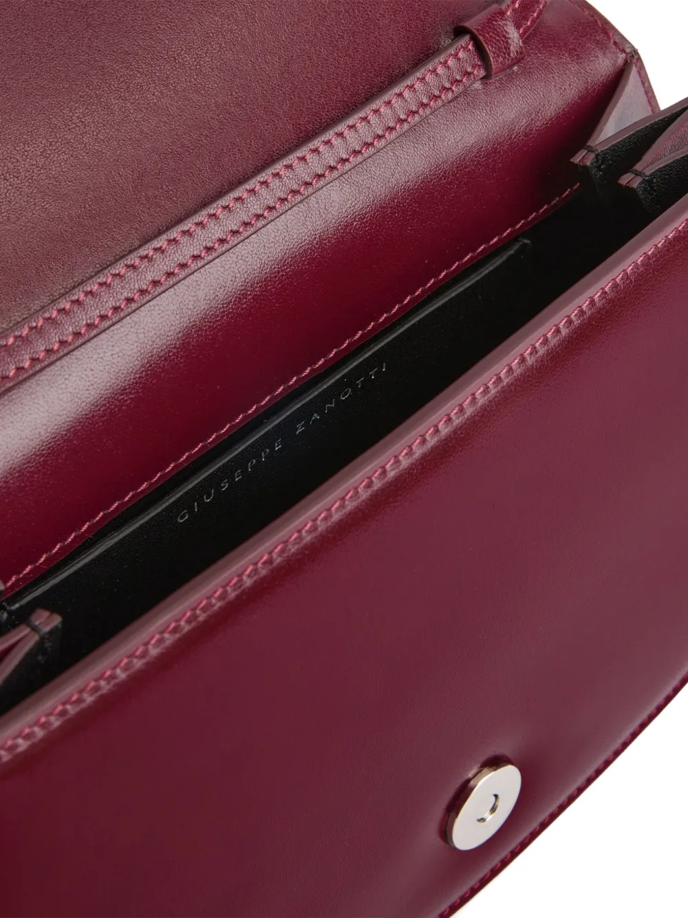 Giuseppe Zanotti Orbits leren clutch Rood