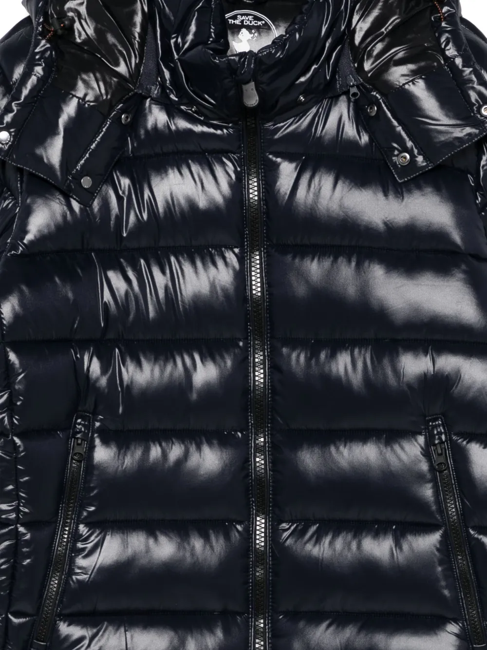 Save The Duck Florian Down Coat In Black