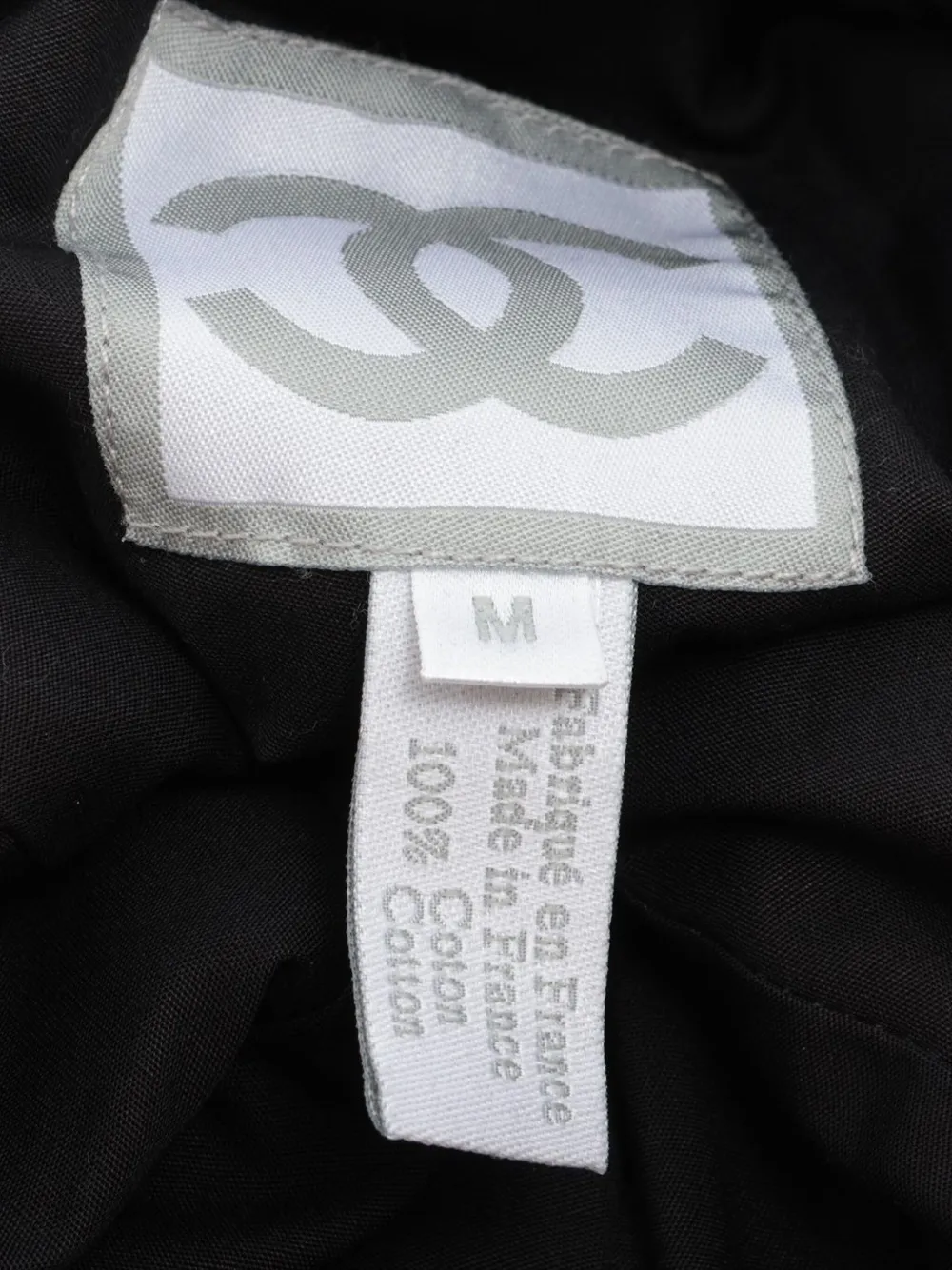 Pre-owned Chanel 2000s Interlocking Cc Bucket Hat In Neutral