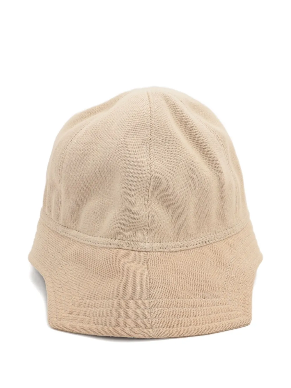 Pre-owned Chanel 2000s Interlocking Cc Bucket Hat In Neutral
