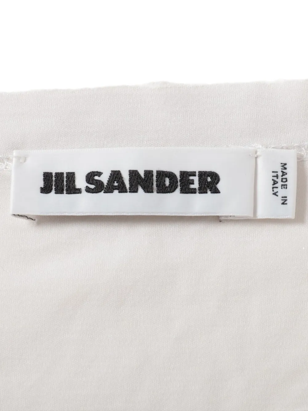 Pre-owned Jil Sander 2010s Logo-print T-shirt In White