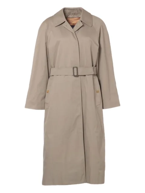 Burberry Pre-Owned معطف ترنش بحزام من التسعينيات