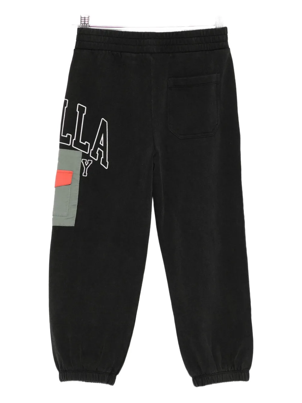 Stella Mccartney Logo-detail Trousers In Black