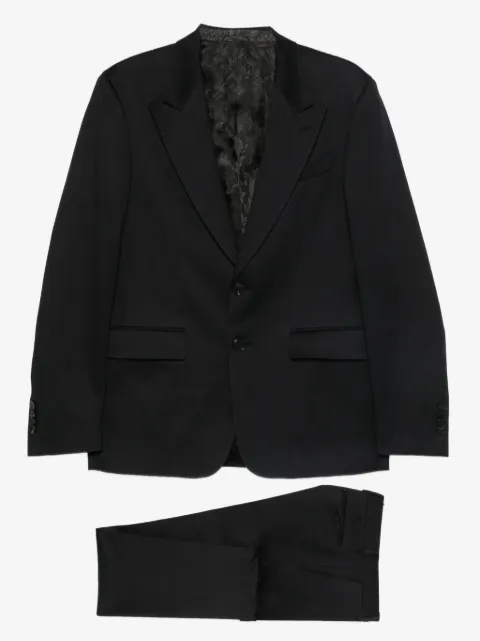 ETRO costume en coton à simple boutonnage