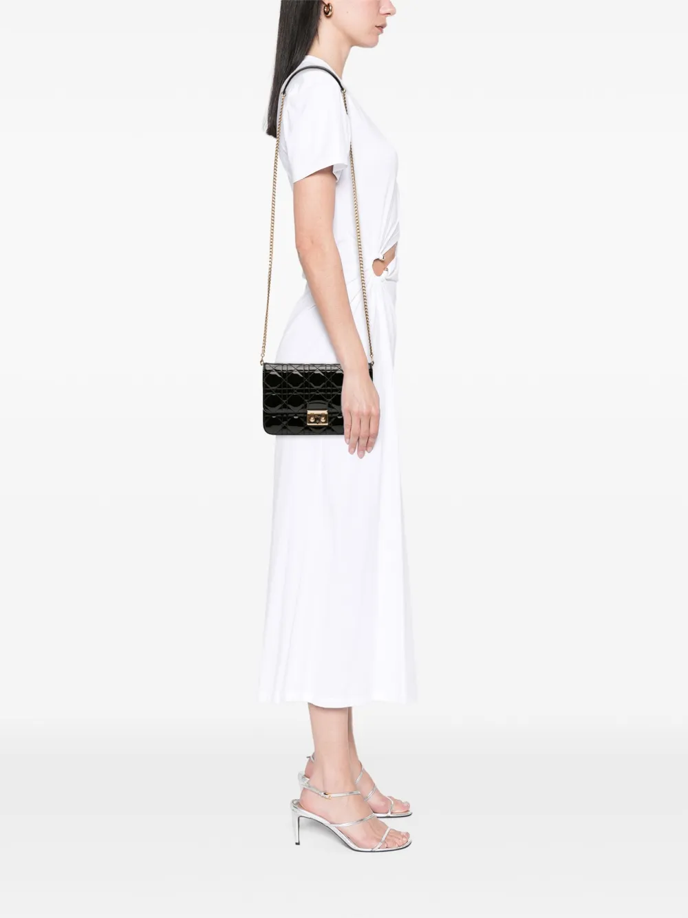 Christian Dior Pre-Owned 2015 Patent Cannage Miss Dior Promenade crossbody bag | Pre-Owned | Image 2