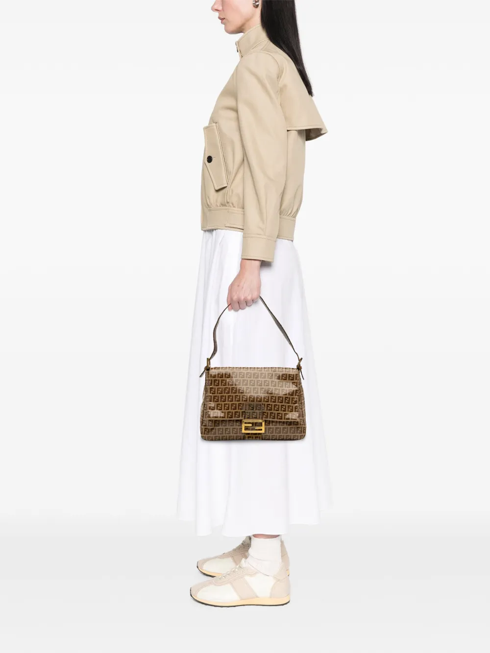Fendi Pre-Owned 20th Century Zucchino Crystal Mamma Forever shoulder bag | Pre-Owned | Image 2