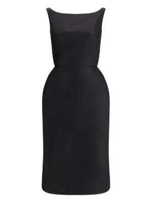 magda butrym asymmetrical sculpted cotton mini dress Magda Butrym Asymmetrical Sculpted Cotton Mini Dress | Black