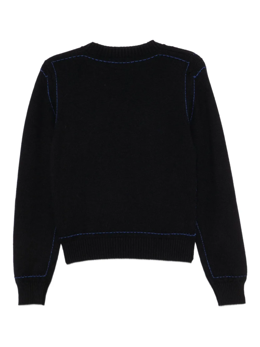 Barrie top-stitch jumper | Knitted Sweaters | Image 2