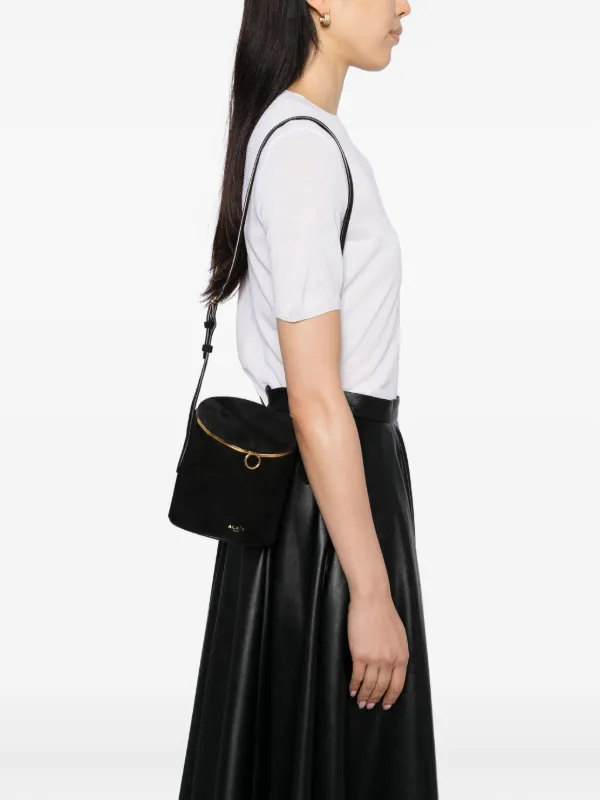 Alaïa Small La Canette Bucket Bag | Black | FARFETCH AO