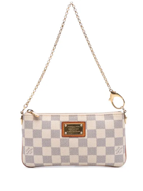 Louis Vuitton Pre-Owned 2010 Damier Azur Pochette Milla MM handbag