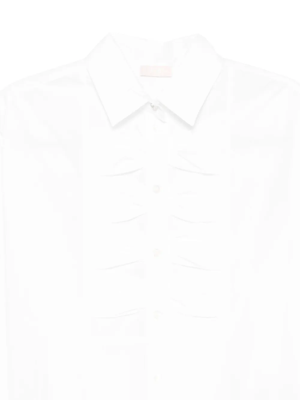 Liu •jo Ruffled Blouse In White