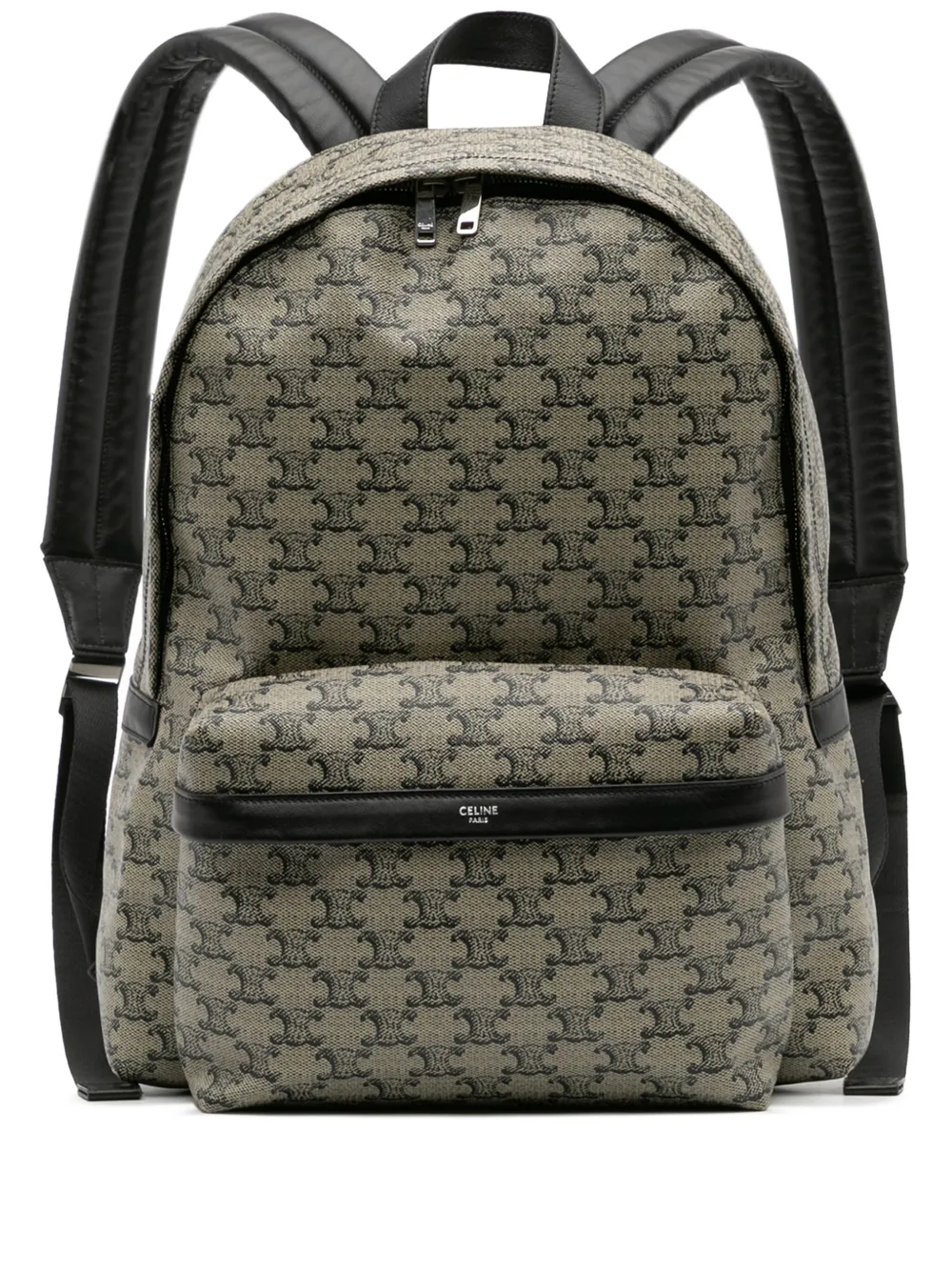 Celine Pre-Owned 2024 ミディアム トリオンフ コーテッドキャンバス バックパック - ブラウン Celine Pre-Owned 2024 ミディアム トリオンフ コーテッドキャンバス バックパック - ブラウン