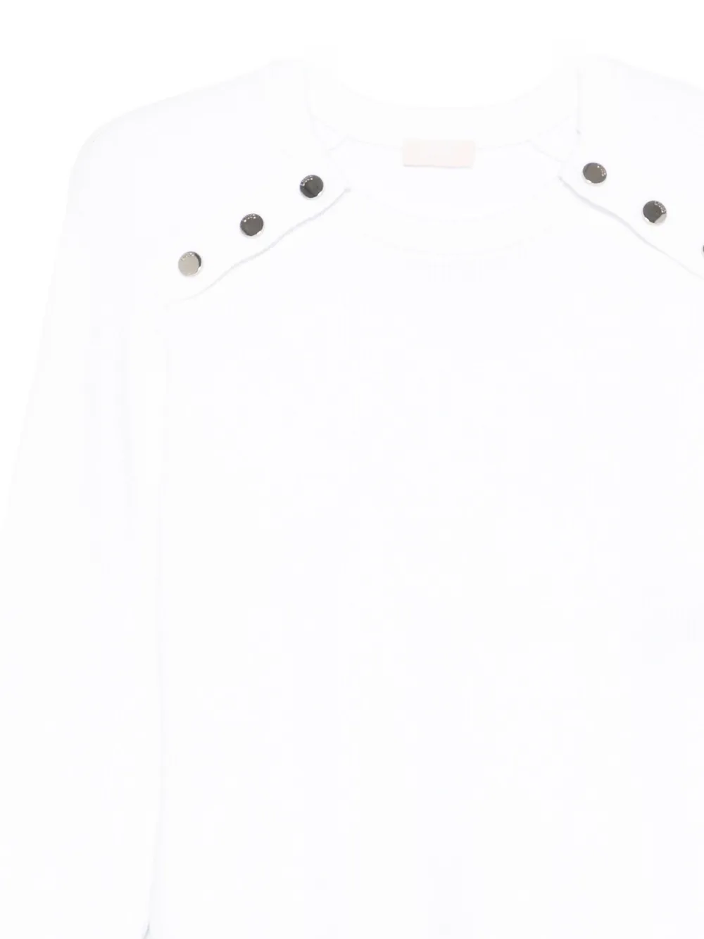 Liu •jo Long Sleeve Top In White
