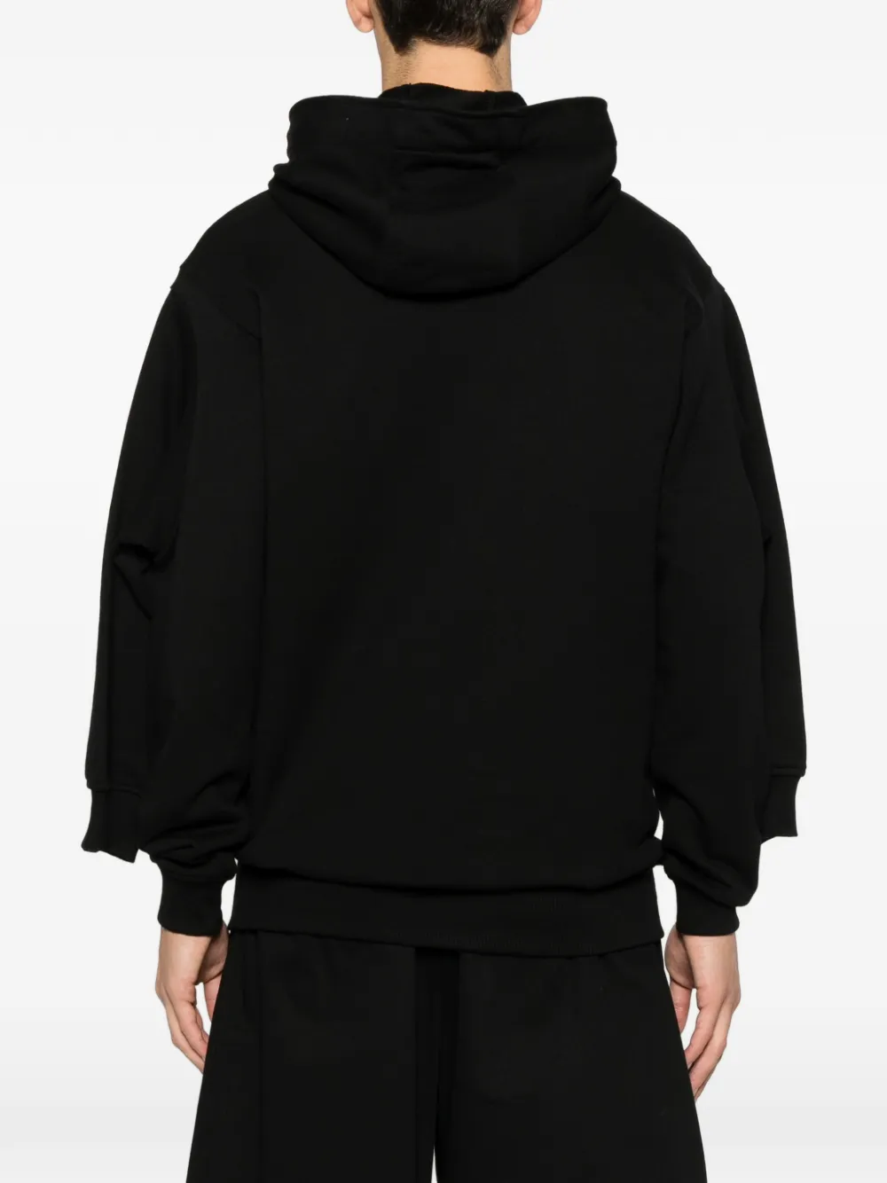 Comme Des Garçons Shirt four-sleeve hoodie Zwart