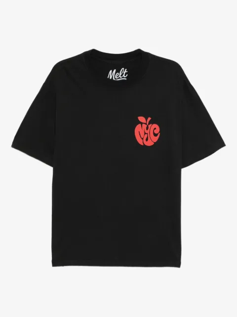 Melt graphic-print T-shirt