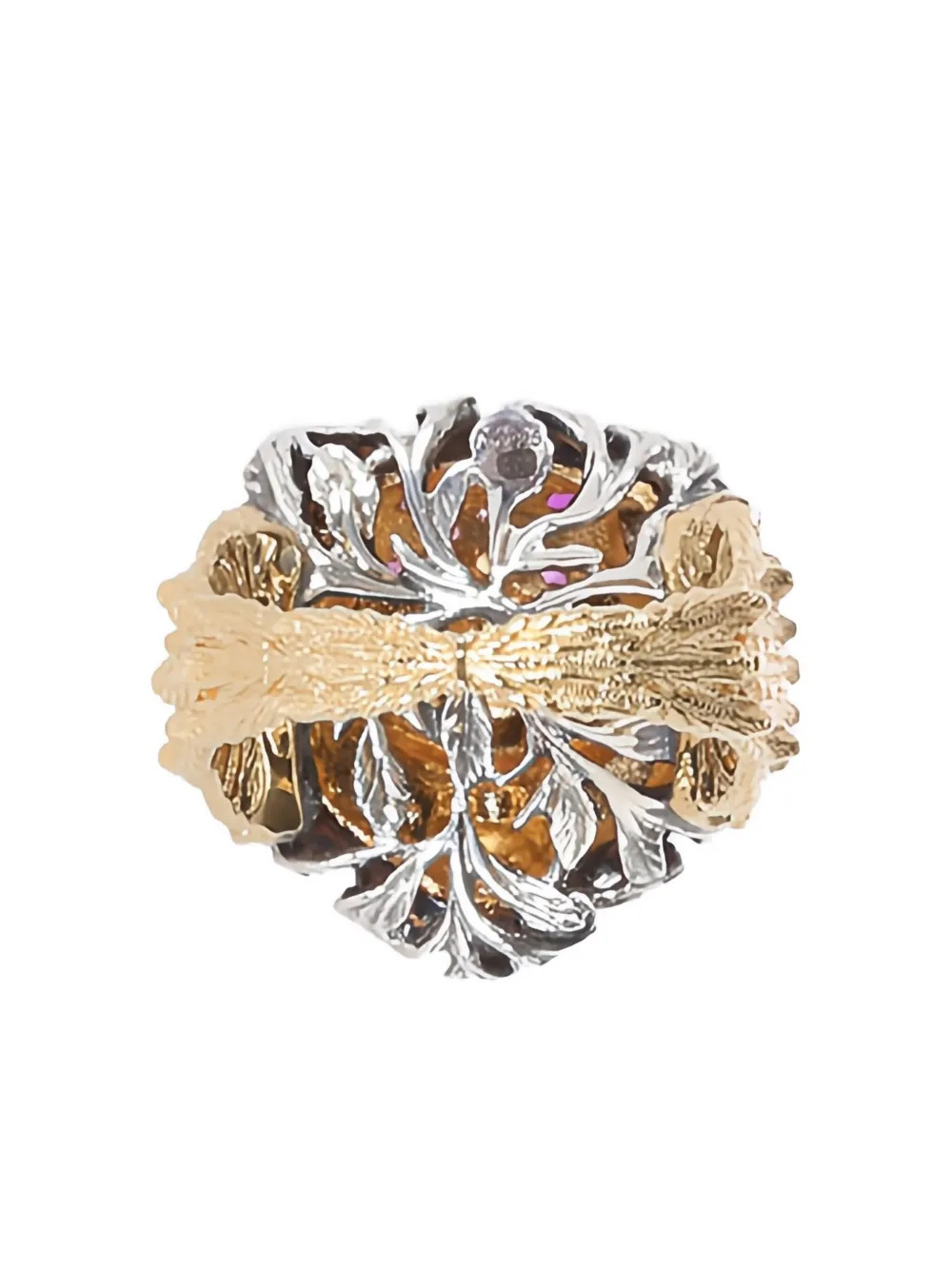 Gucci 18K yellow gold Le Marche des Merveilles multi-stone ring | Image 2