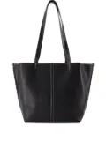 Vanessa Bruno contrast-stitching shoulder bag - Black