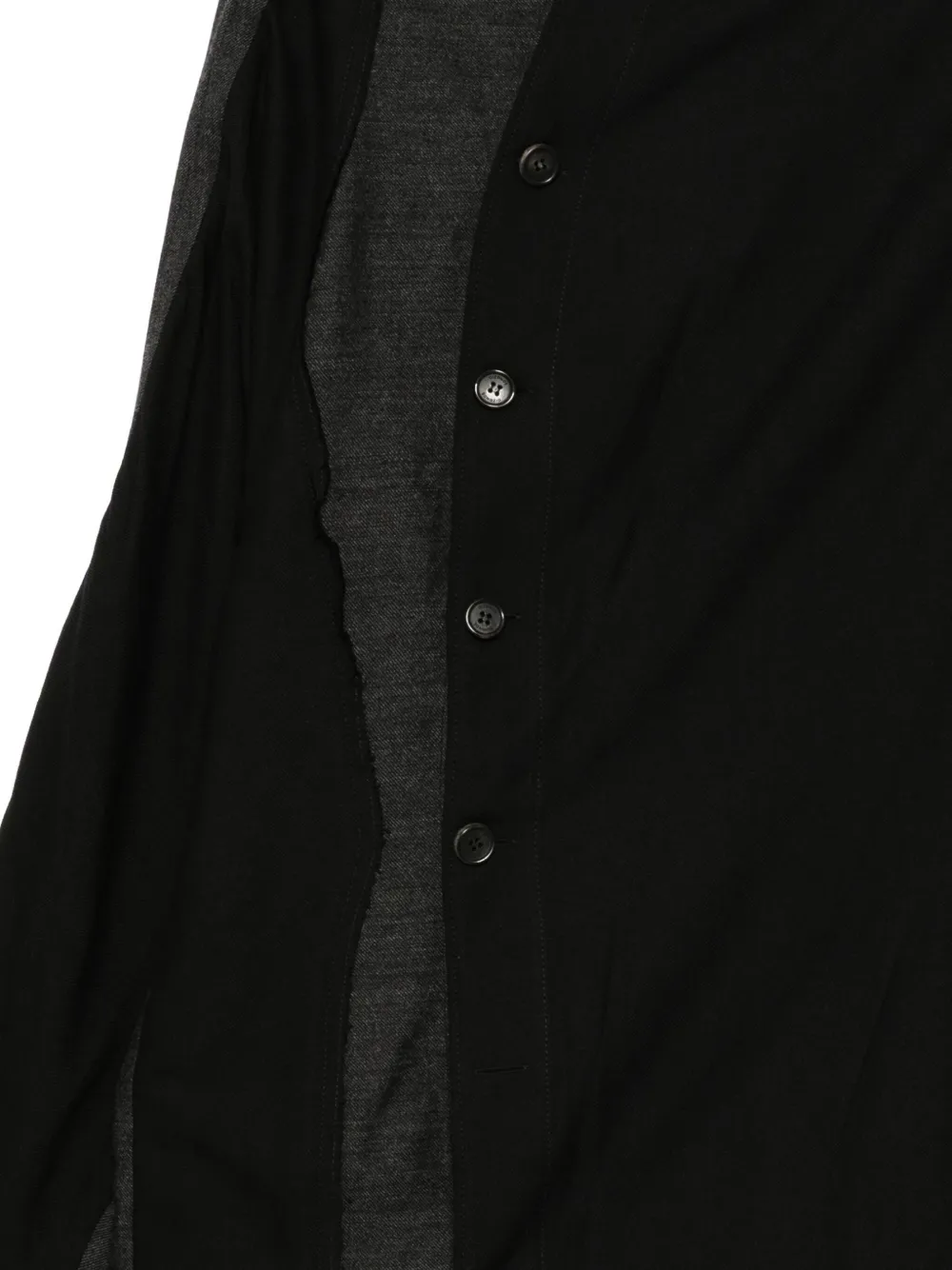 SONGZIO patch-work shirt - Zwart