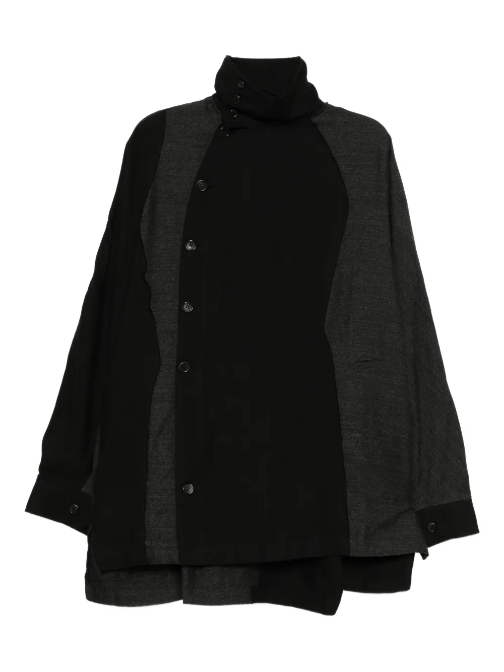 SONGZIO camisa con diseño patchwork | negro | Image 1