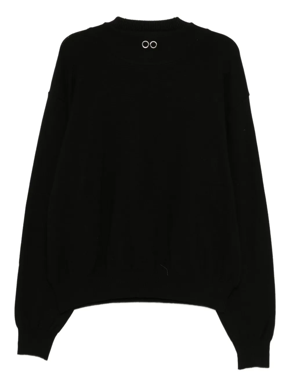 SONGZIO gathered sweatshirt - Zwart