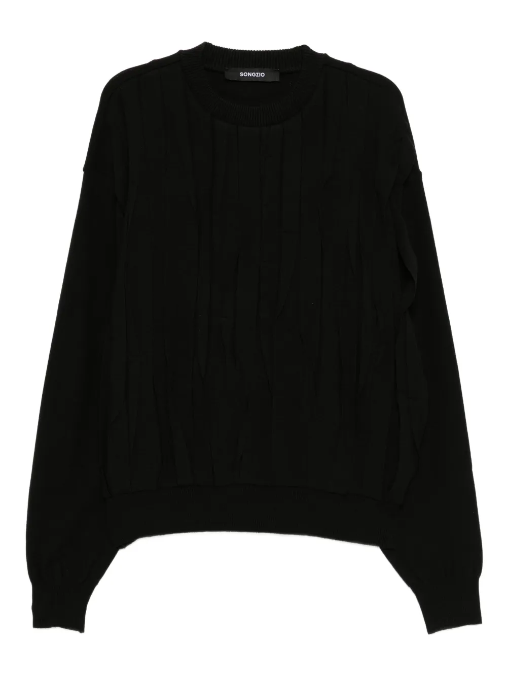SONGZIO sudadera fruncida | negro | Image 1