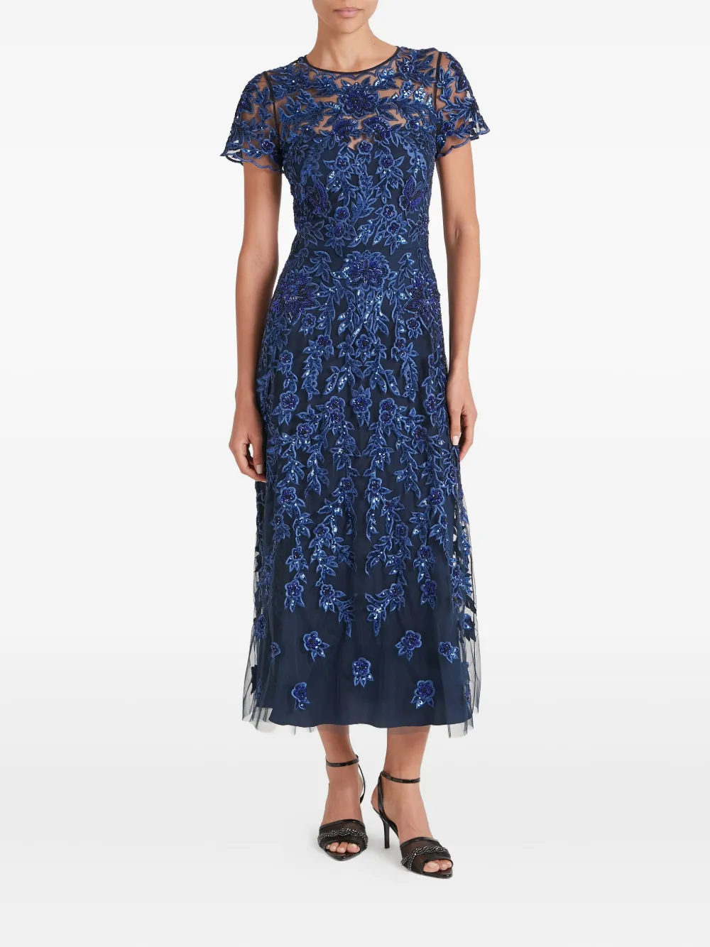 Temperley London Genevieve jurk Blauw