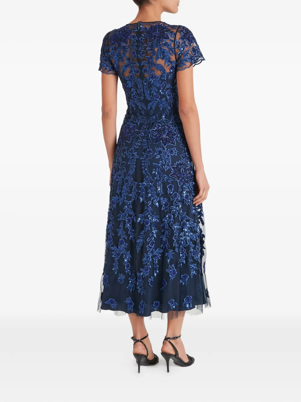 Temperley London Genevieve jurk Blauw