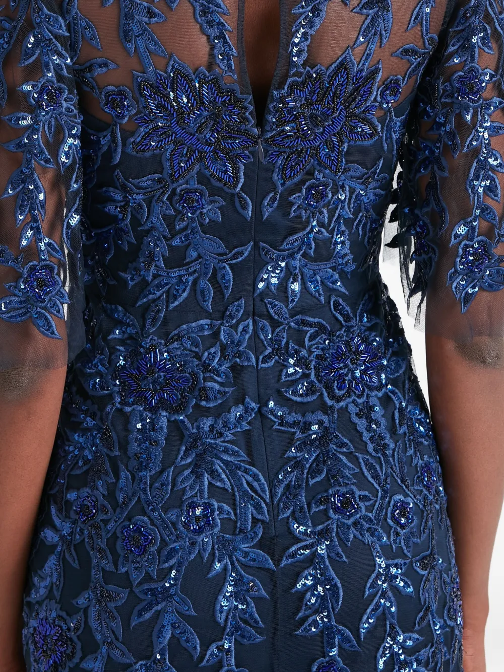 Temperley London Genevieve jurk Blauw