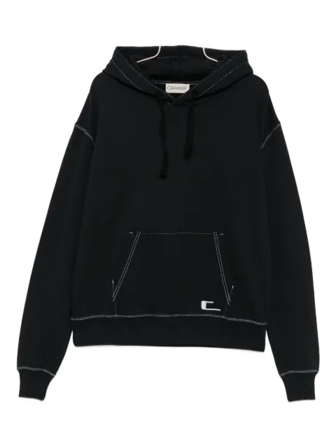 Carrer 콘트라스트 스티치 후디