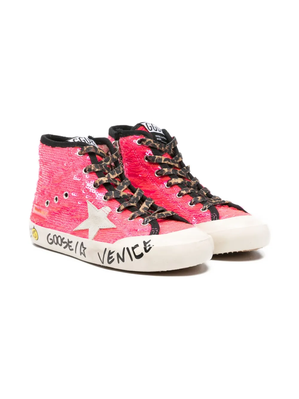 Golden Goose Kids Francy Penstar sneakers Pink