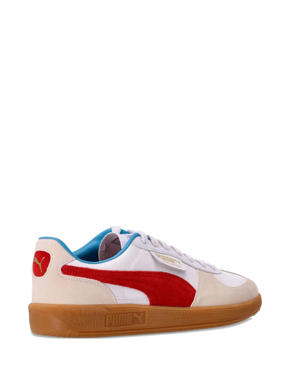 PUMA Palermo leren sneakers Wit