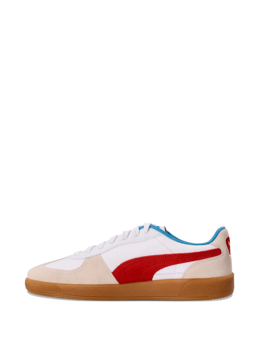 PUMA Palermo leren sneakers Wit