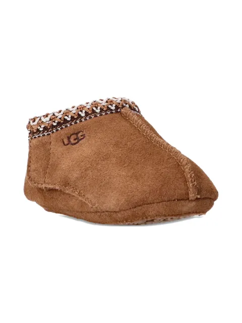 UGG Kids botas Tasman con ribete trenzado