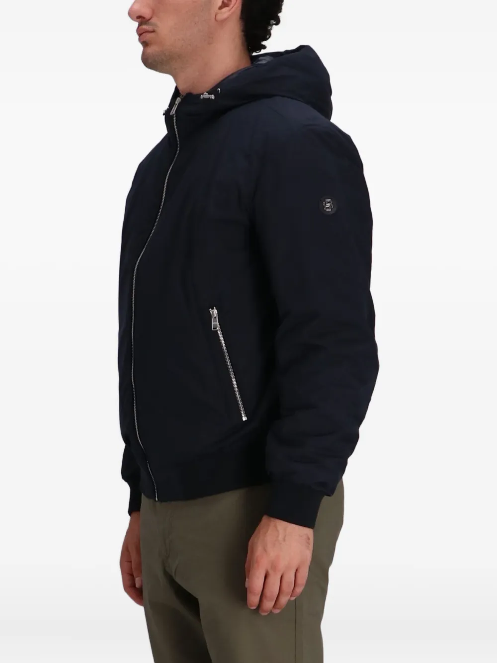 BOSS Waterafstotend jack Blauw